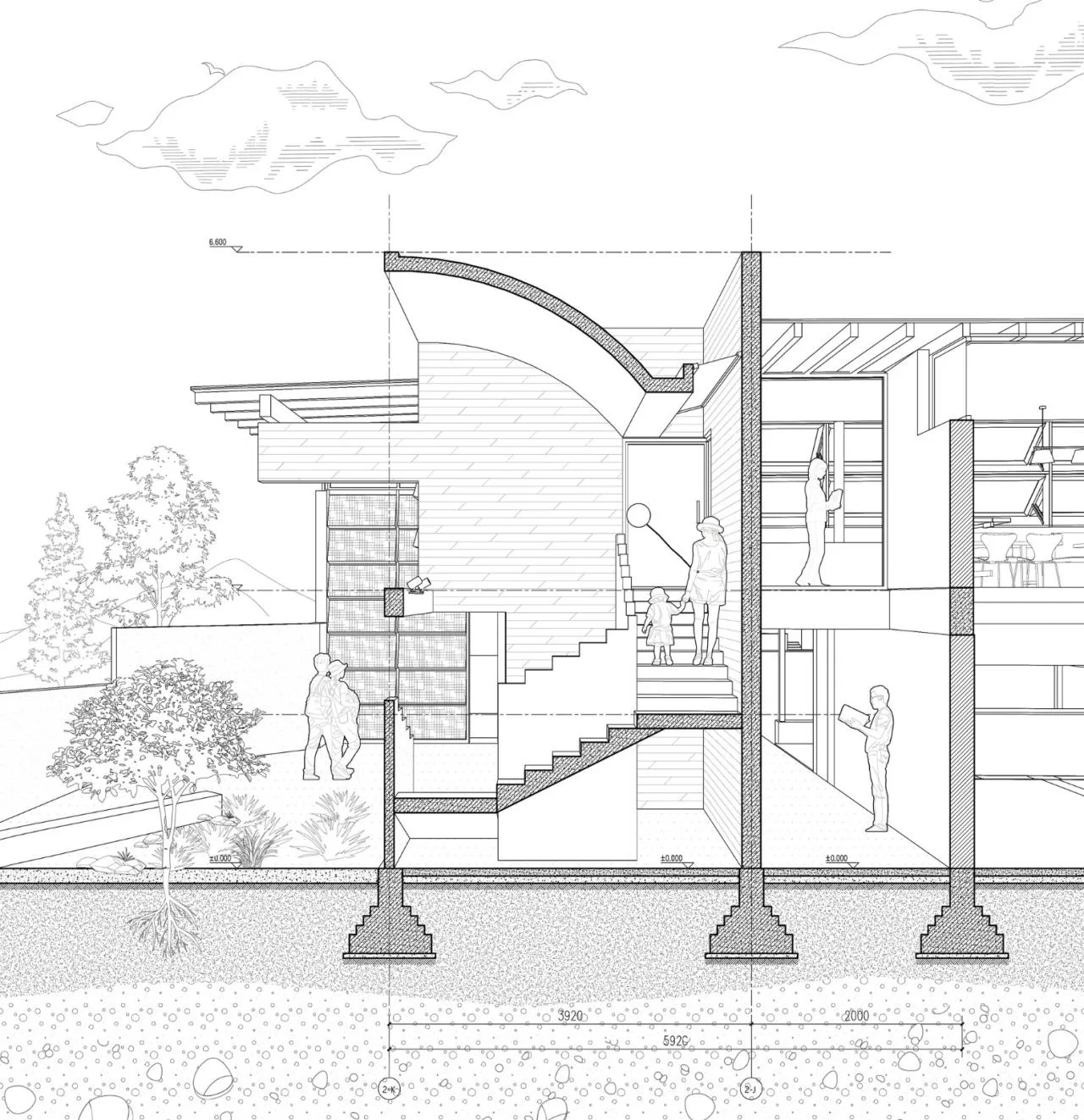BIM Architecture | Union Village Community Center/Collaborative Construction Society