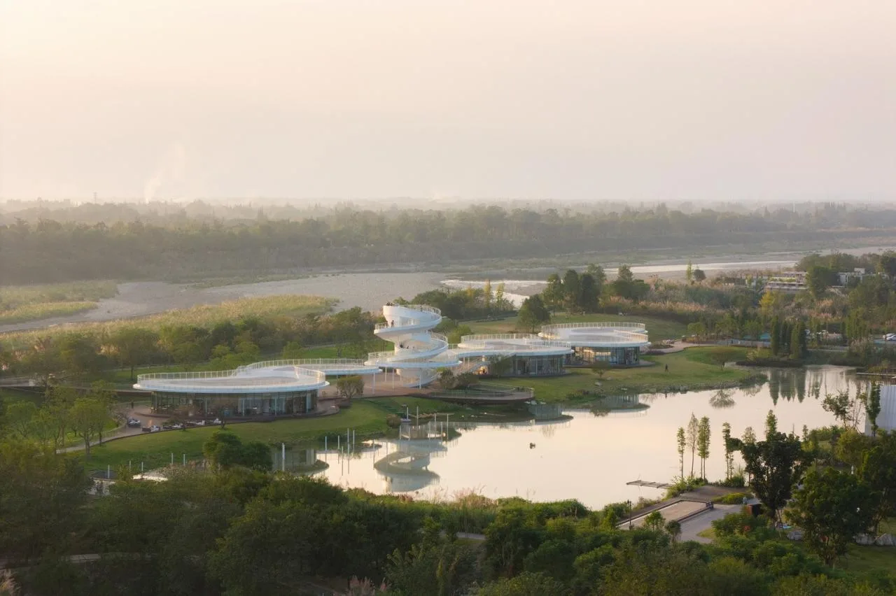 BIM Architecture | Fudao Lujiatan Wetland Park Commercial Service Center/MUDA Architecture