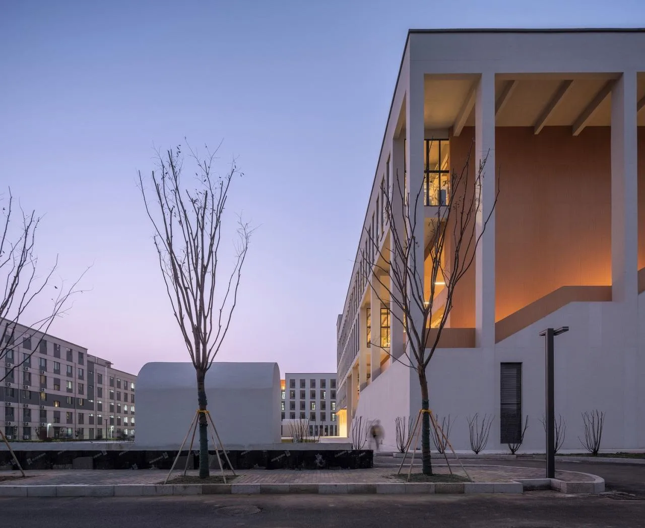 BIM Architecture | Yantai City Science and Technology Vocational College Phase II/Super City Architecture