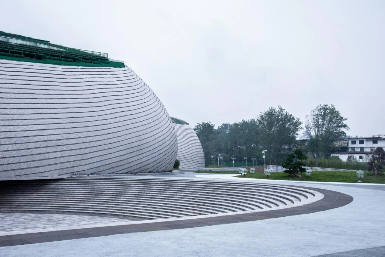BIM Architecture | Sichuan Ya'an Panda Performing Arts Center/Zhu Xiaodi Studio