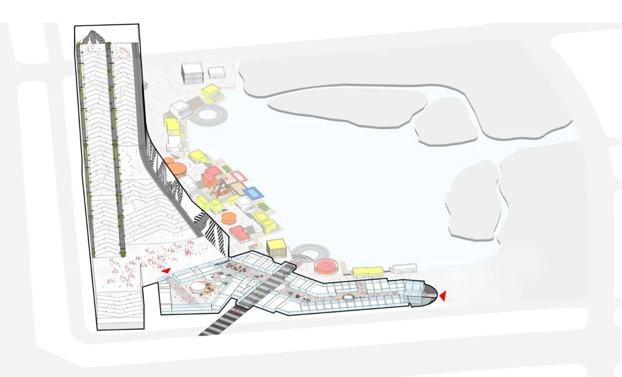 BIM Architecture | Wuhan Ganlu Mountain International Ski Resort/CLOU Ke Road Architecture