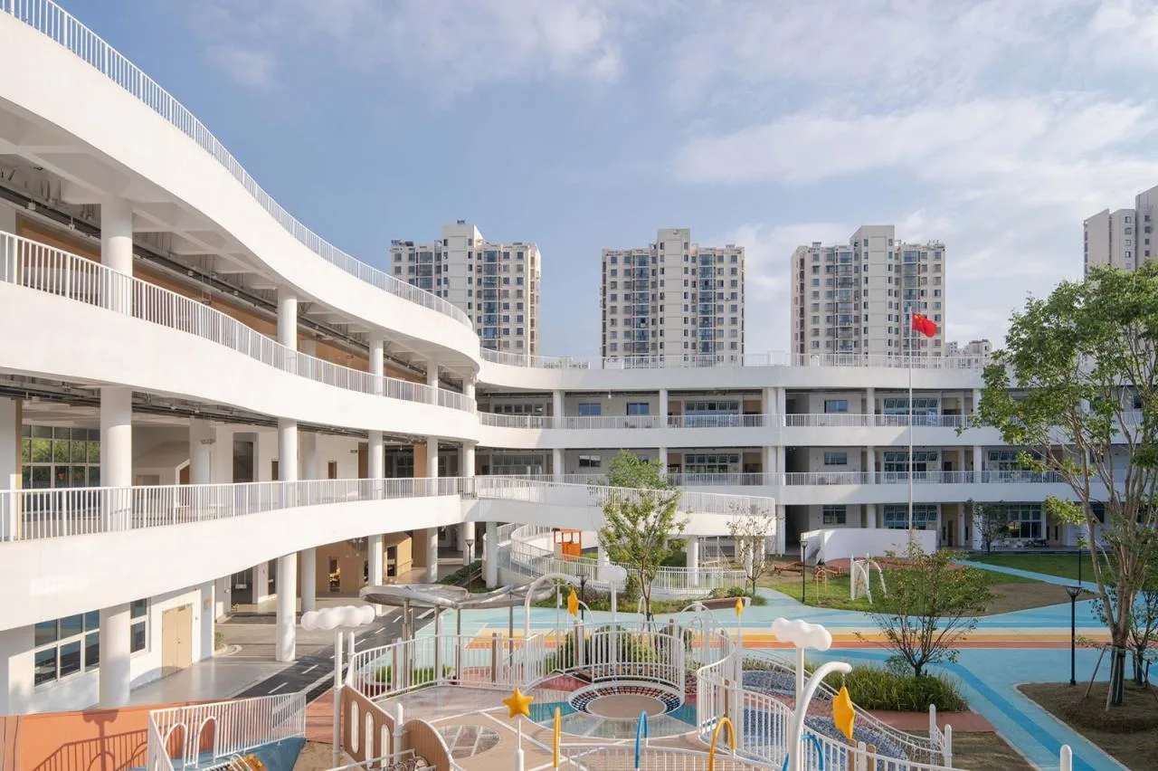 BIM Architecture | Wuxi Huaxing Kindergarten/Yuan Xiuwan Architecture Firm