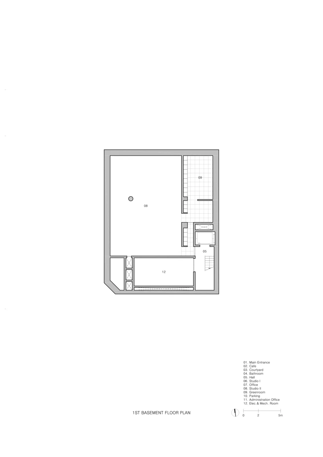BIM Architecture | Montage Hannam Film Studio and Headquarters/stpmj