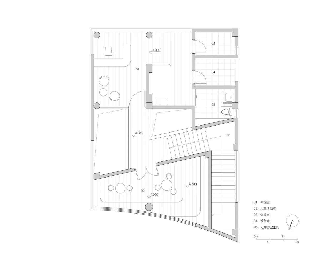 BIM Architecture | Hejiacun Elderly Home/Yumu Architecture