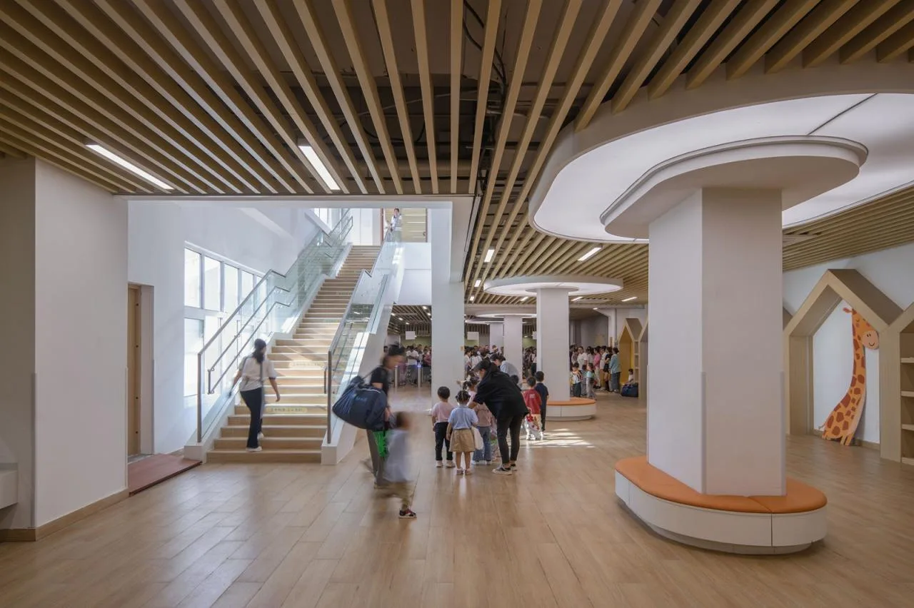 BIM Architecture | Wuxi Huaxing Kindergarten/Yuan Xiuwan Architecture Firm
