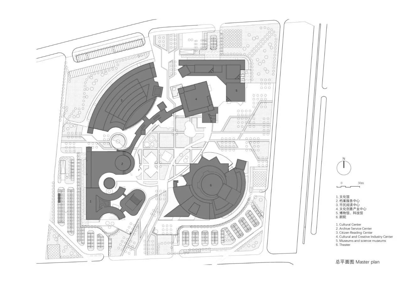 BIM Architecture | Wuhan Dongxihu Cultural Center/China Academy of Engineering Large Equipment Studio