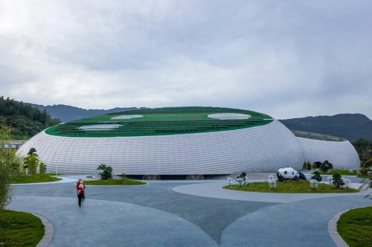 BIM Architecture | Sichuan Ya'an Panda Performing Arts Center/Zhu Xiaodi Studio