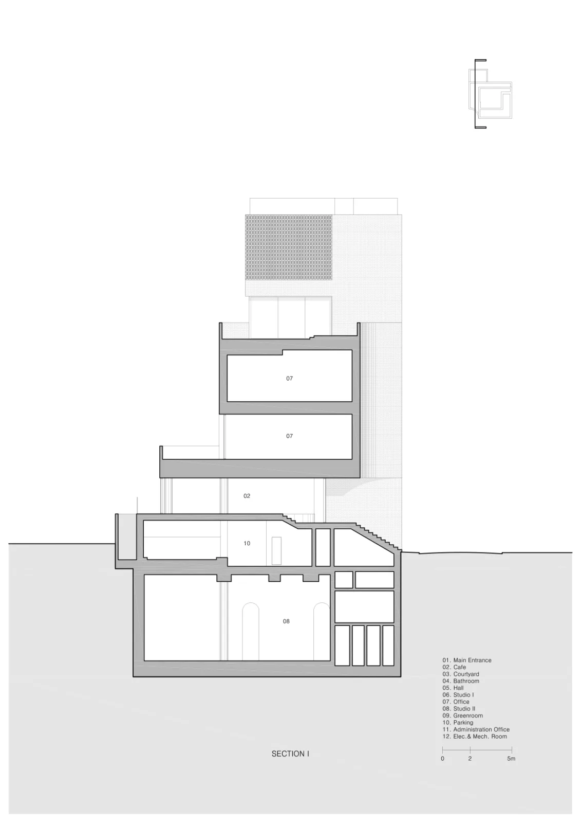 BIM Architecture | Montage Hannam Film Studio and Headquarters/stpmj