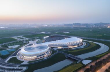 BIM Architecture Showcase: Xiangyang National Sports Center by Ink Ruler Studio, Central South Construction Institute-BIM WORLD