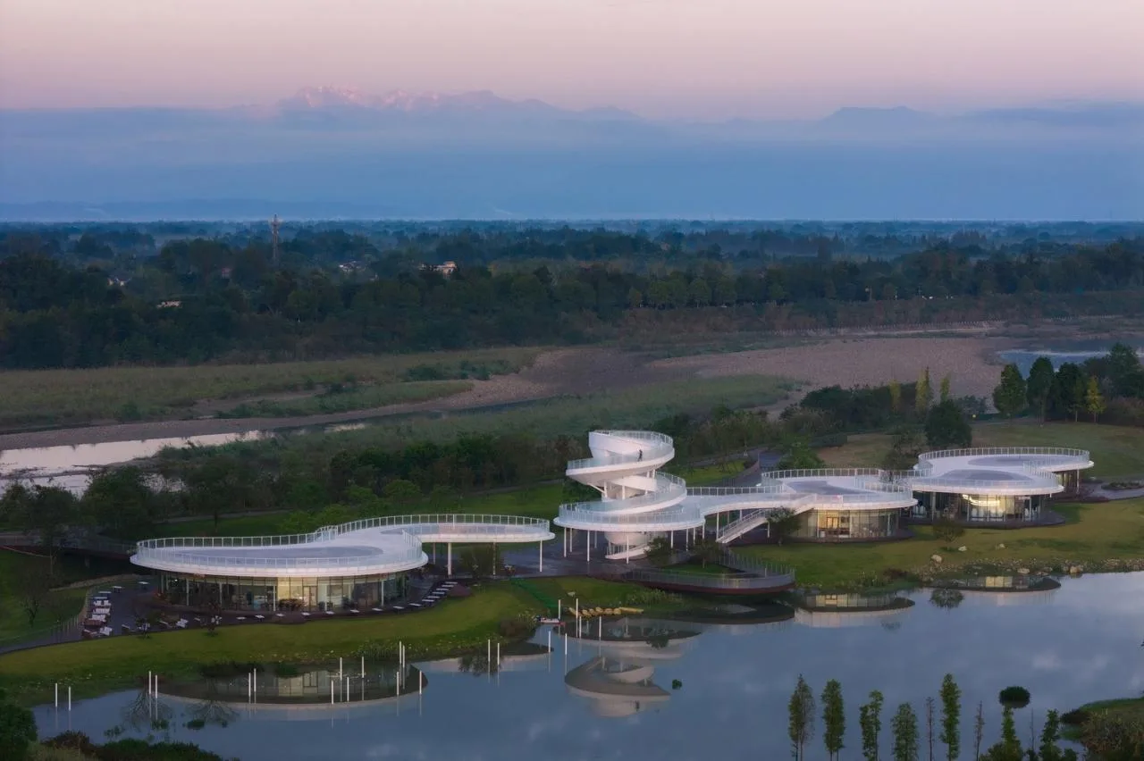 BIM Architecture | Fudao Lujiatan Wetland Park Commercial Service Center/MUDA Architecture
