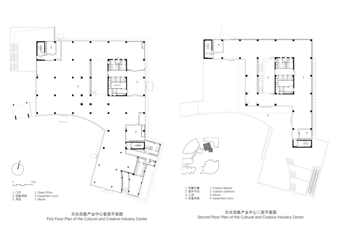 BIM Architecture | Wuhan Dongxihu Cultural Center/China Academy of Engineering Large Equipment Studio