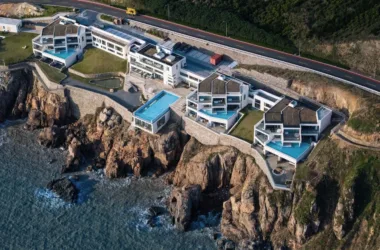 BIM Architecture Showcase: Shengsi Xihui Cliff Hotel by Yifeng Architecture-BIM WORLD
