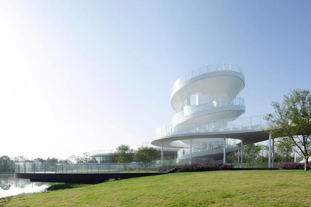 BIM Architecture | Fudao Lujiatan Wetland Park Commercial Service Center/MUDA Architecture