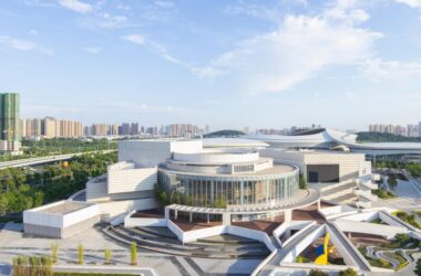 Wuhan Dongxihu Cultural Center Designed with BIM by China Academy of Engineering Large Equipment Studio-BIM WORLD