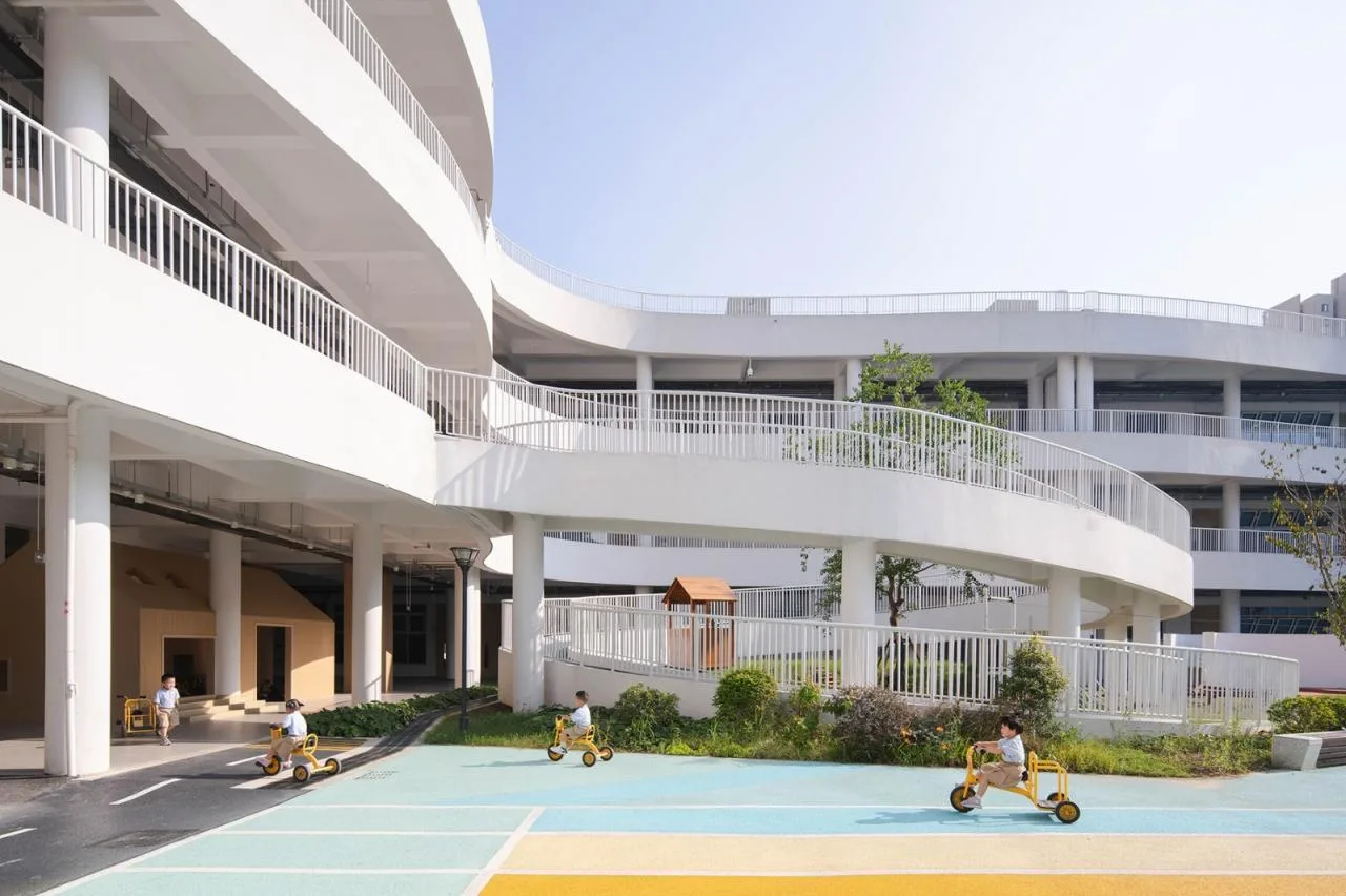 BIM Architecture | Wuxi Huaxing Kindergarten/Yuan Xiuwan Architecture Firm
