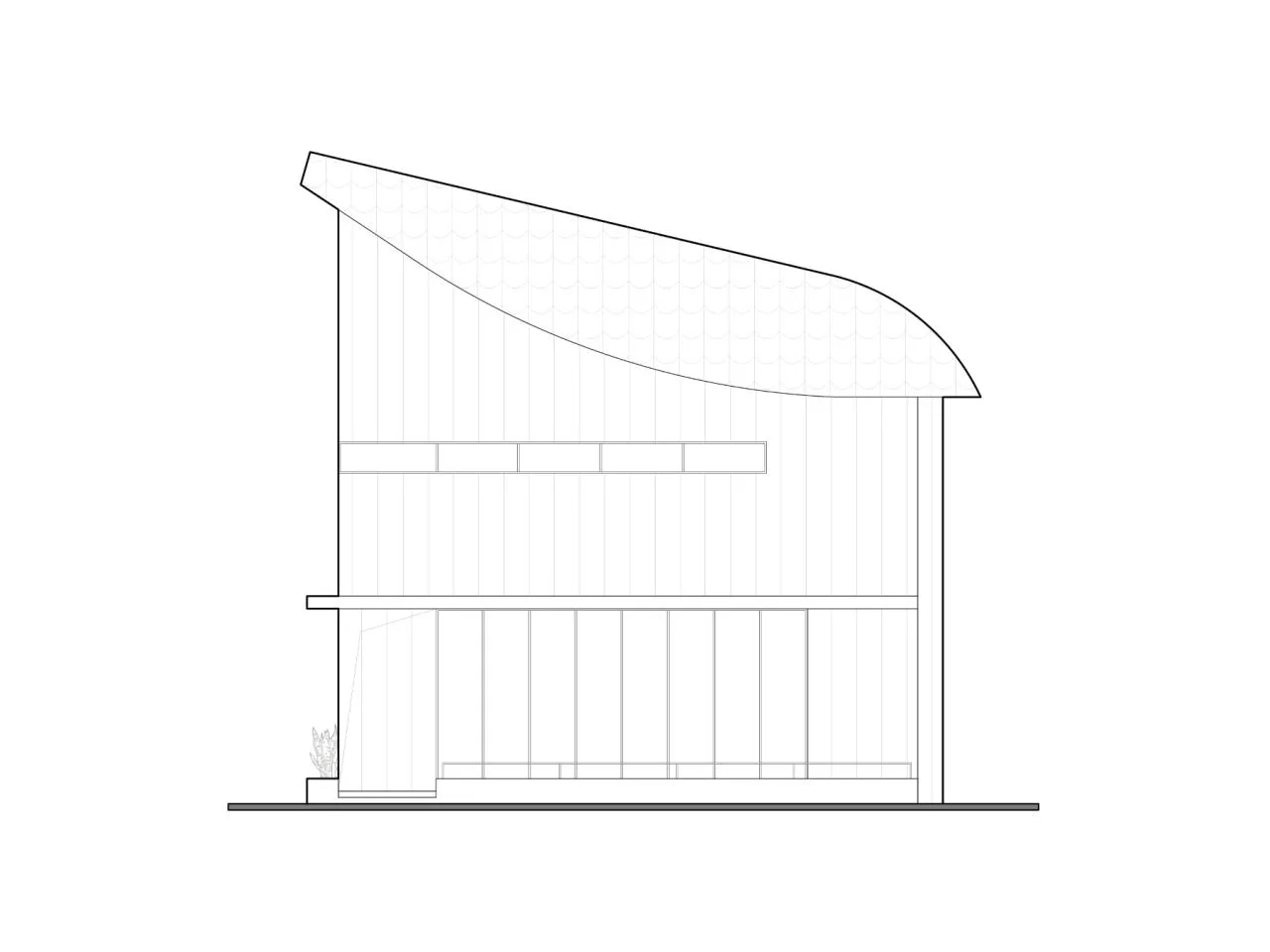 BIM Architecture | Hejiacun Elderly Home/Yumu Architecture
