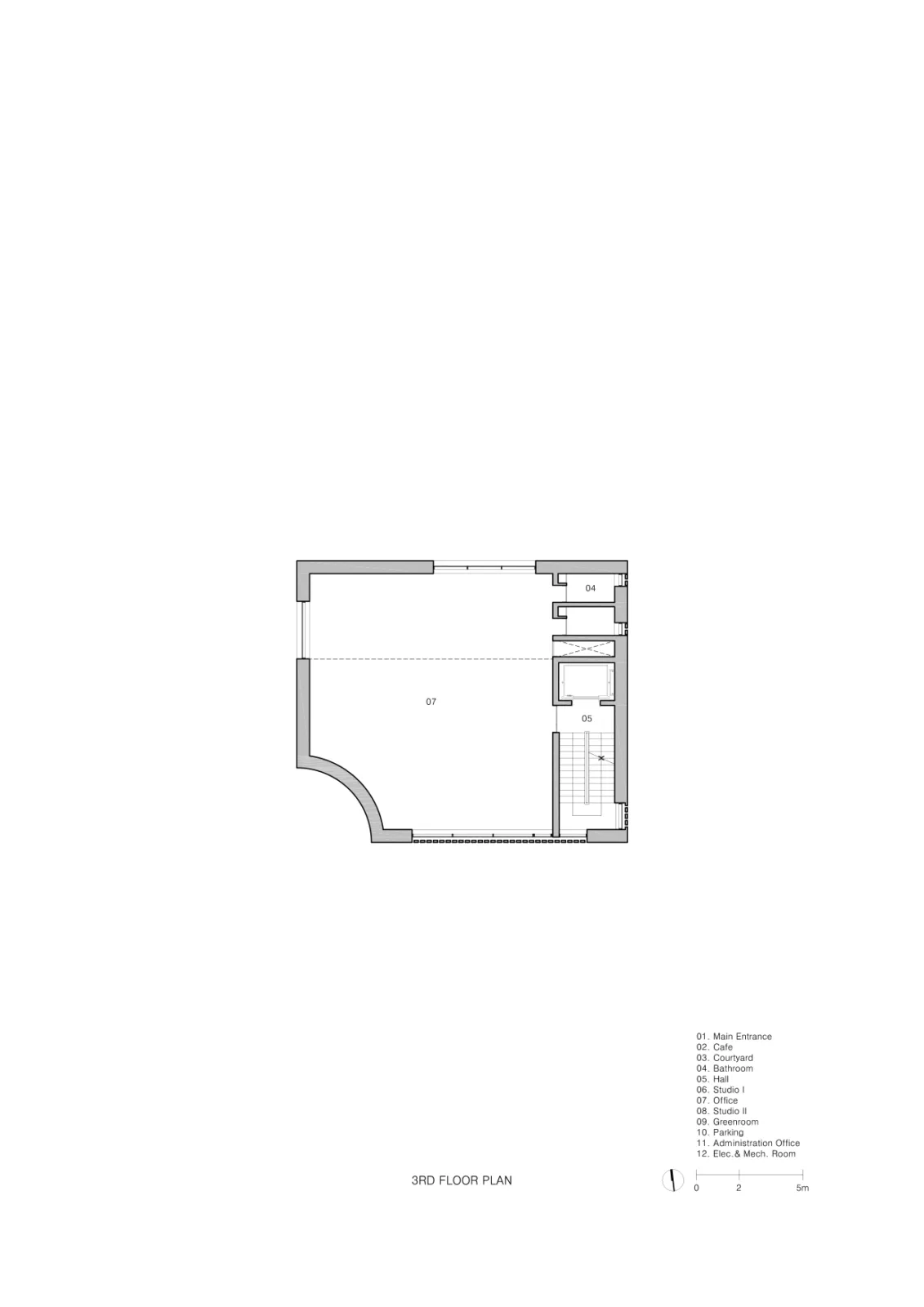 BIM Architecture | Montage Hannam Film Studio and Headquarters/stpmj