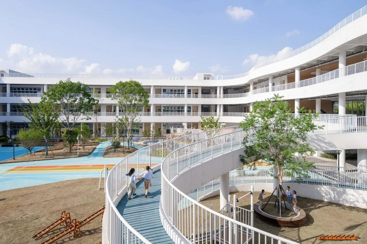 BIM Architecture | Wuxi Huaxing Kindergarten/Yuan Xiuwan Architecture Firm