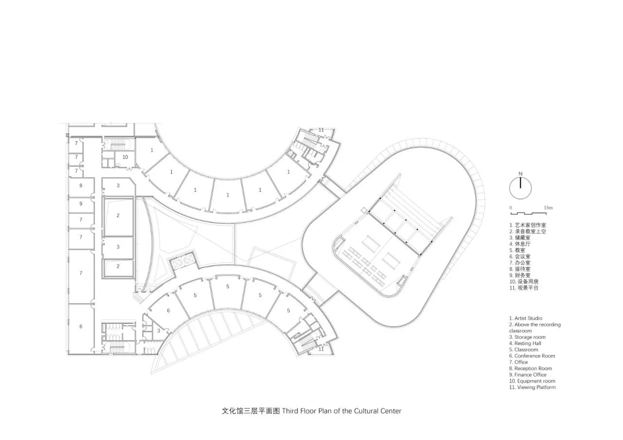BIM Architecture | Wuhan Dongxihu Cultural Center/China Academy of Engineering Large Equipment Studio