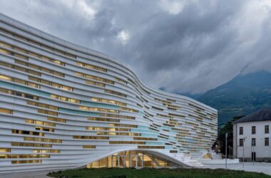 BIM Architecture Showcase: Glacier Campus at Valleda Osta University by MCA Architecture-BIM WORLD
