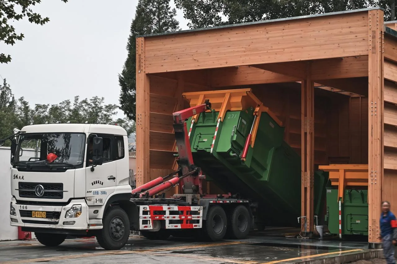 BIM Architecture | Langfang Beifengdao Garbage Transfer Station Design/Garden Architecture Studio