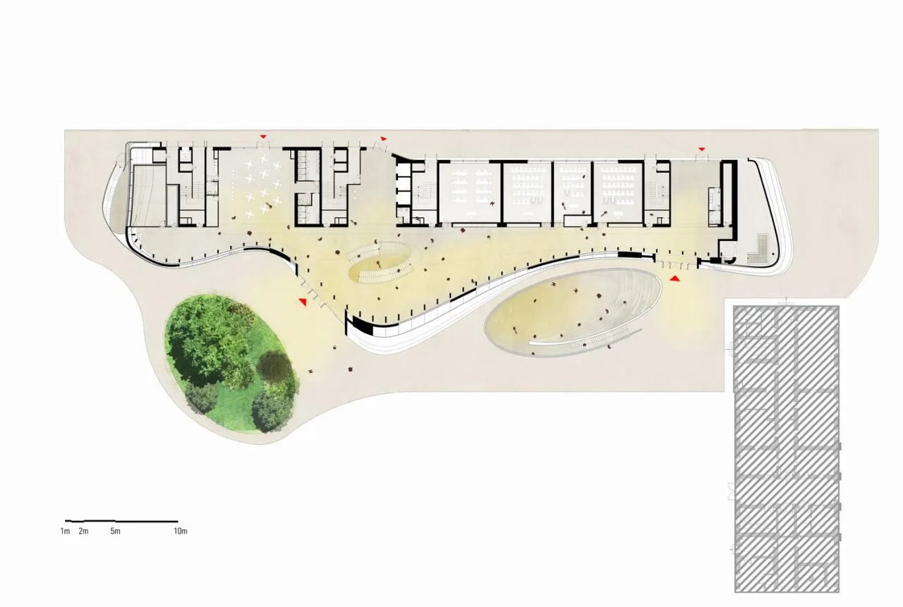 BIM Architecture | Glacier Campus: Valleda Osta University New Campus/MCA Architecture Firm
