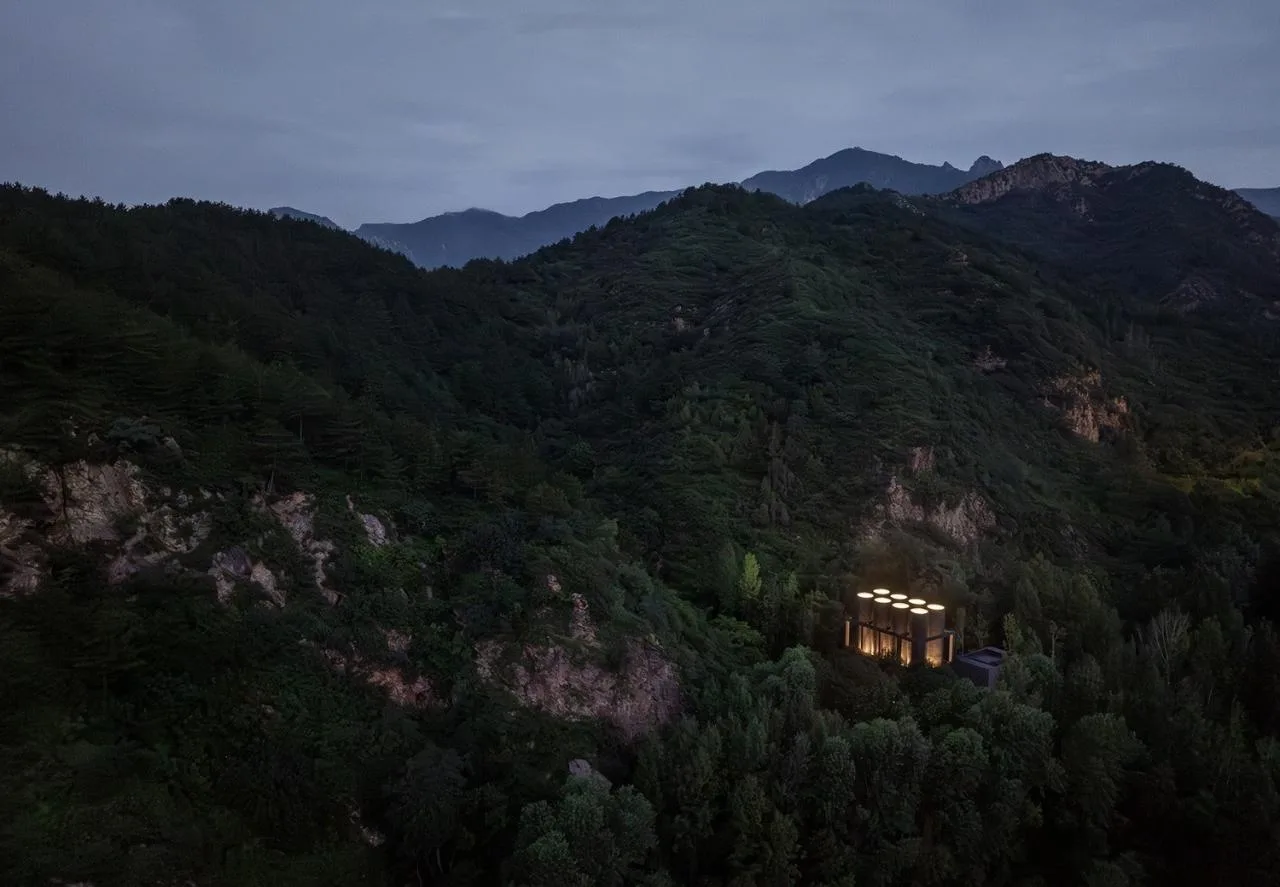 BIM Architecture | Wuling Mountain Eye Stone Soup Spring, Forest Instruments/Vertical Architecture