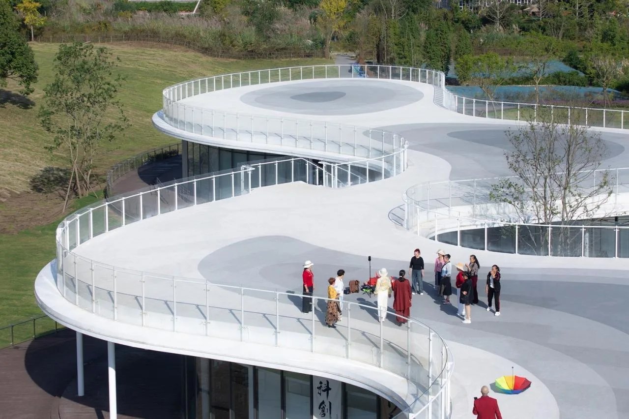BIM Architecture | Fudao Lujiatan Wetland Park Commercial Service Center/MUDA Architecture