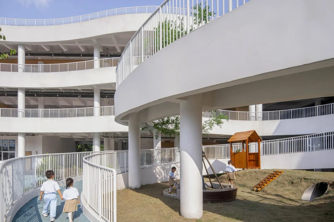 BIM Architecture | Wuxi Huaxing Kindergarten/Yuan Xiuwan Architecture Firm