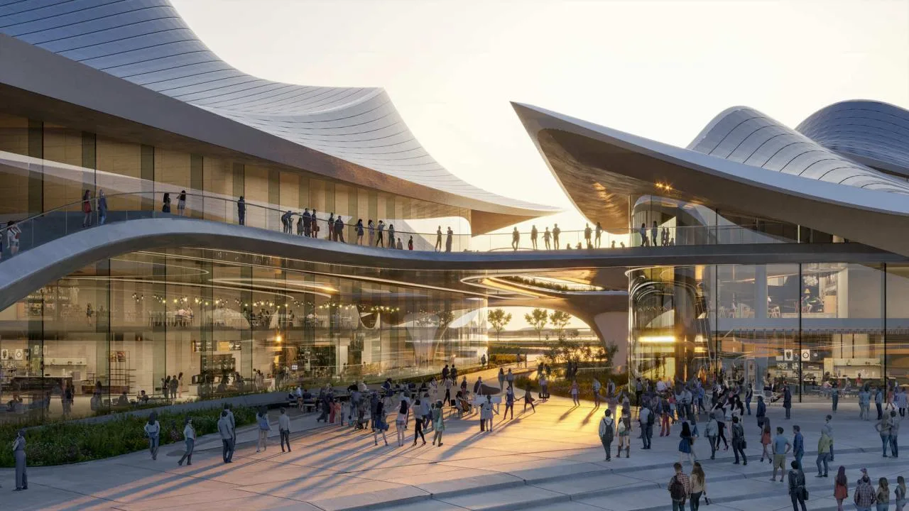BIM Architecture | Bid winning Proposal for Cao'ejiang Cultural and Art Center/ZHA+Zhongnan Construction Institute