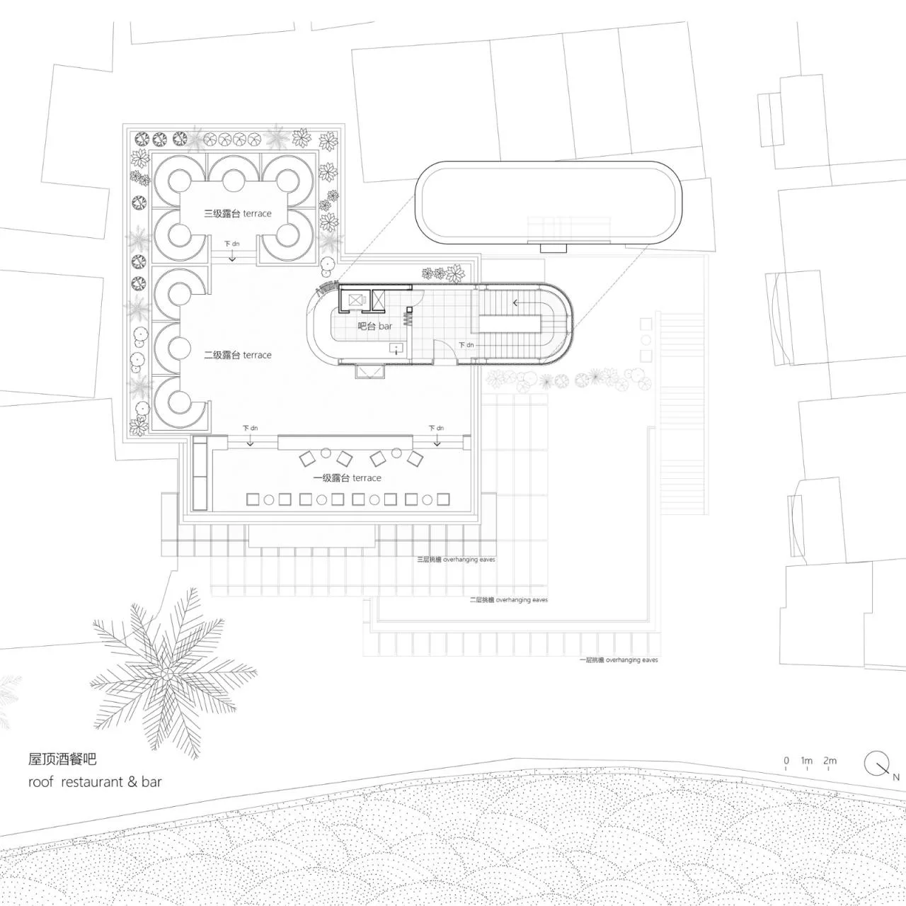 BIM Architecture | Sanya West Island Self built Commercial Renovation/Stacked Building