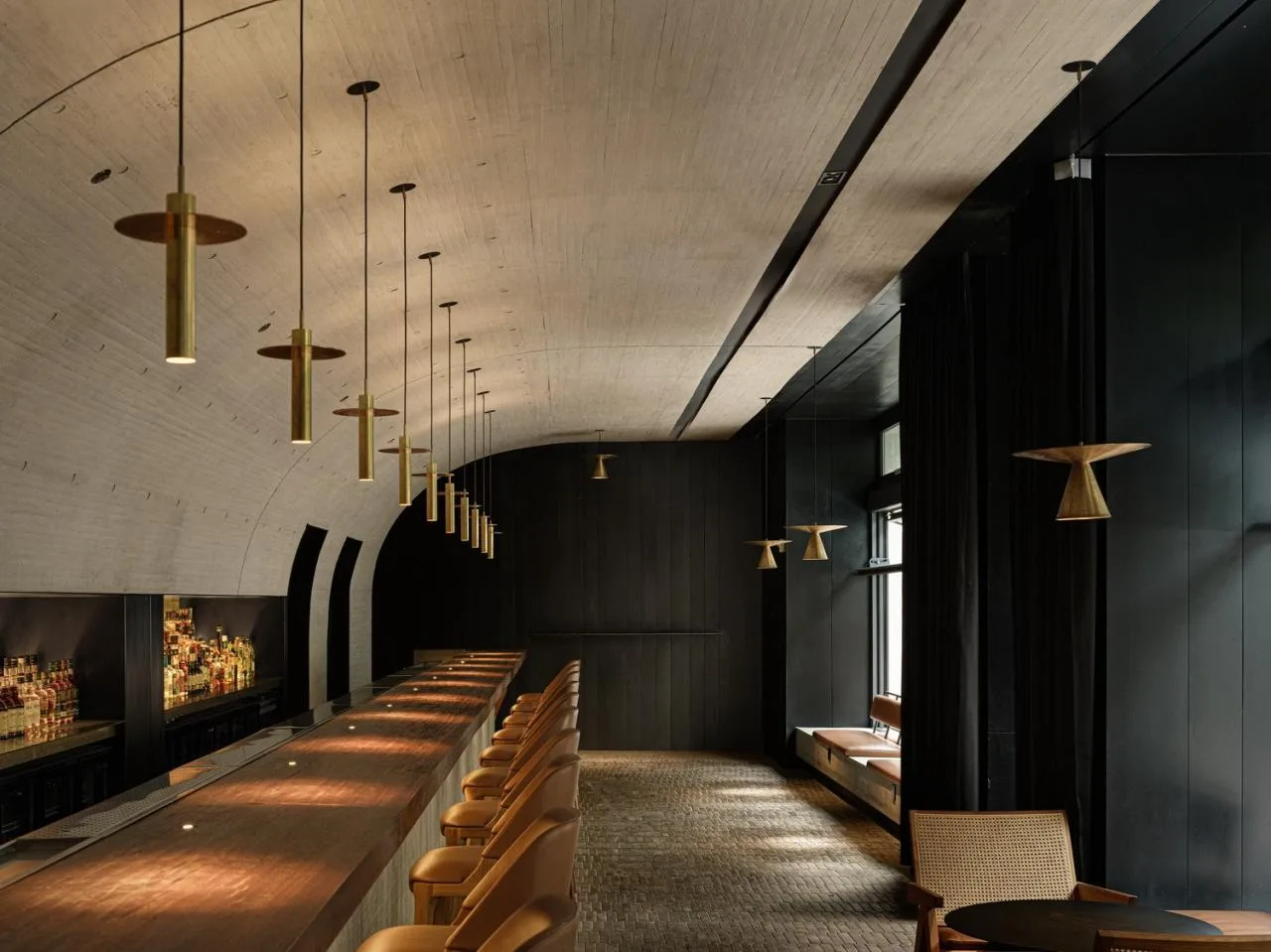 BIM Architecture | Whiskey Bar: Taiyuan Hujin Whiskey Bar/JSPA Design Zhuohan Architectural Design
