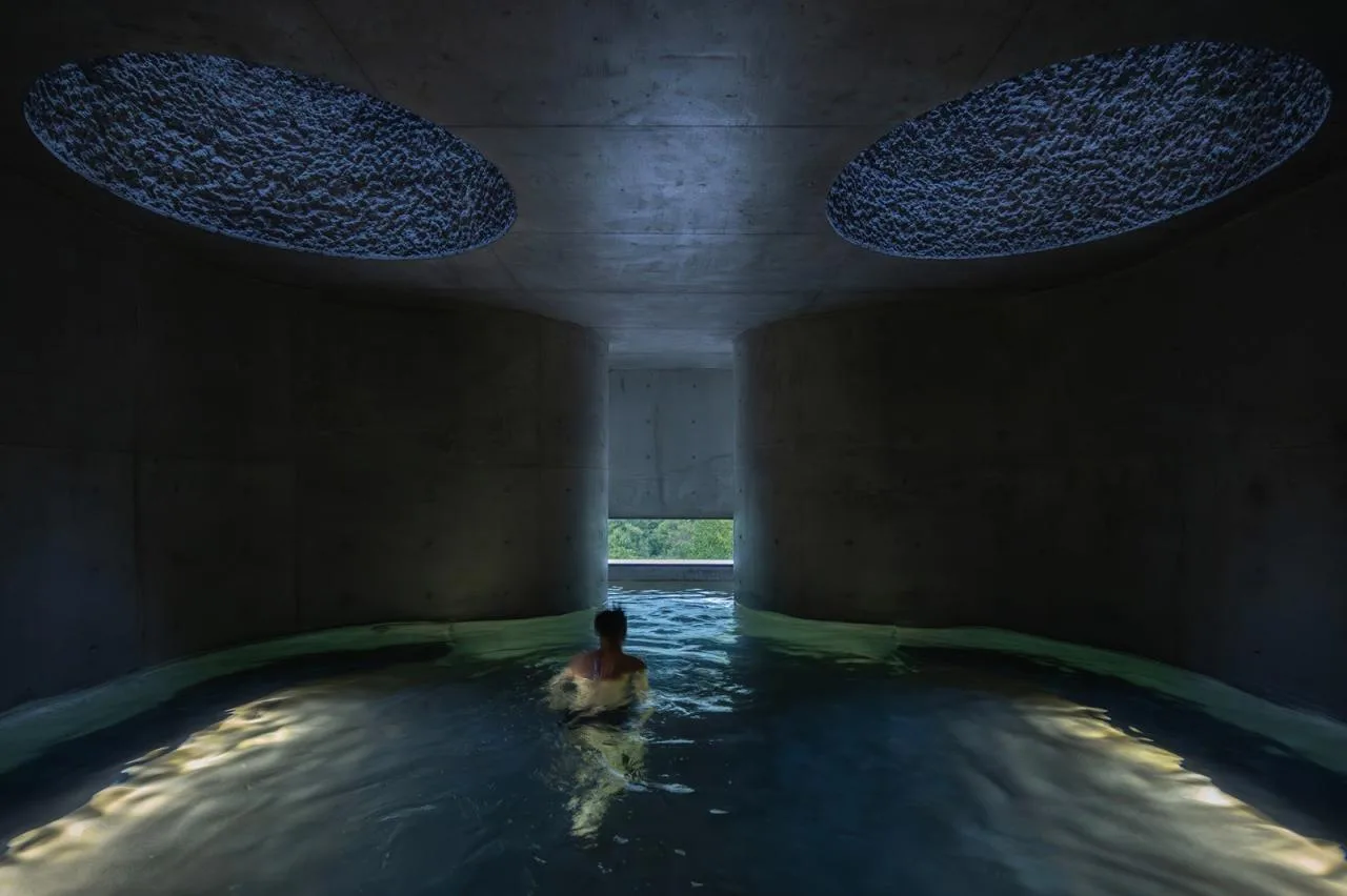 BIM Architecture | Wuling Mountain Eye Stone Soup Spring, Forest Instruments/Vertical Architecture