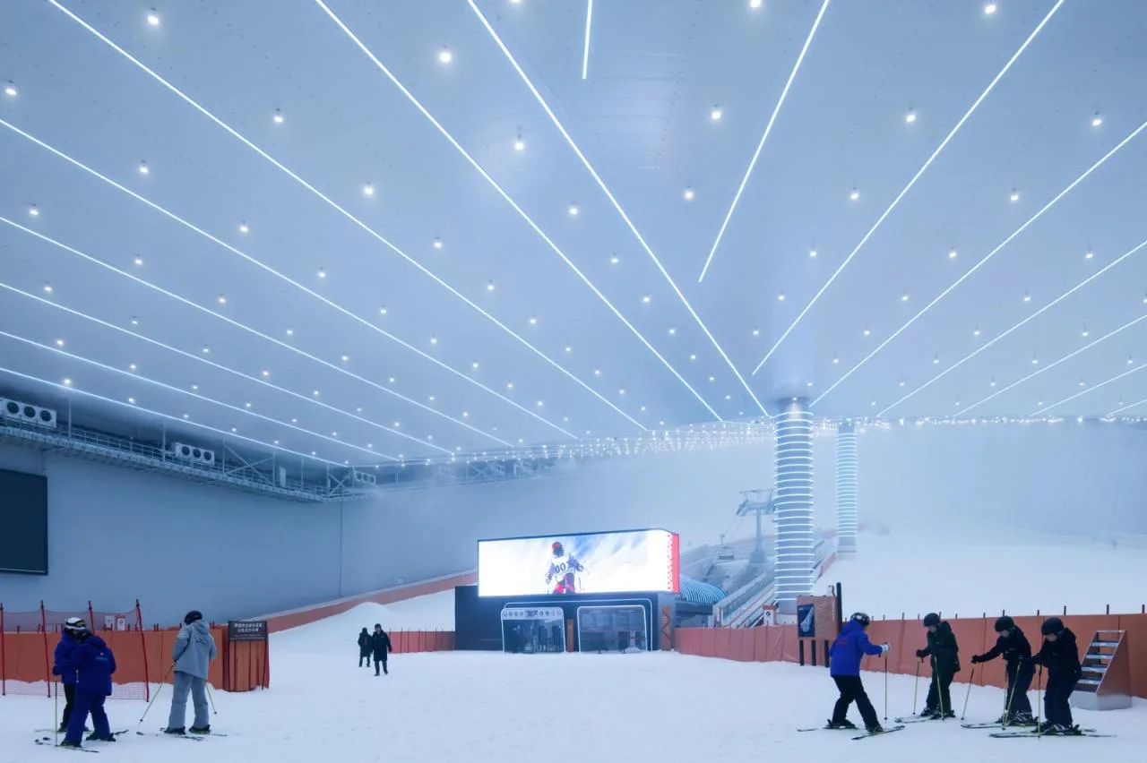 BIM Architecture | Wuhan Ganlu Mountain International Ski Resort/CLOU Ke Road Architecture