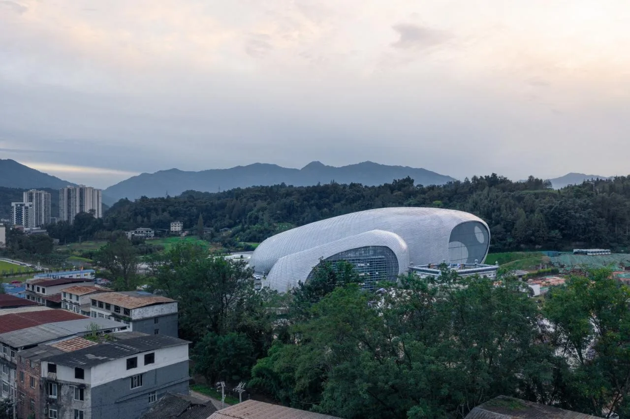 BIM Architecture | Sichuan Ya'an Panda Performing Arts Center/Zhu Xiaodi Studio