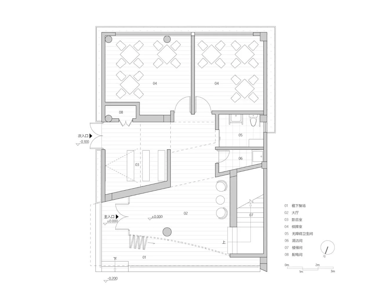 BIM Architecture | Hejiacun Elderly Home/Yumu Architecture