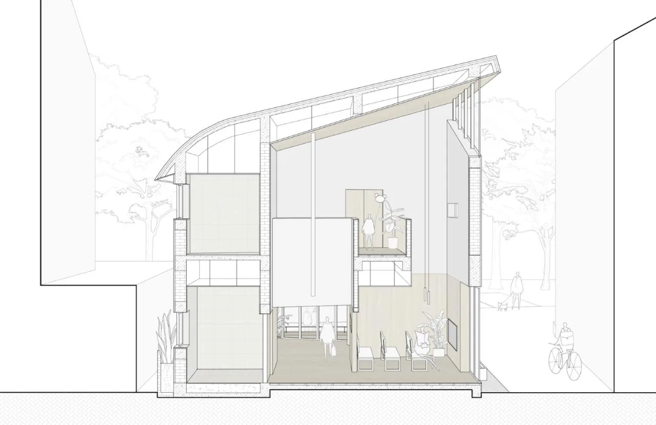 BIM Architecture | Hejiacun Elderly Home/Yumu Architecture