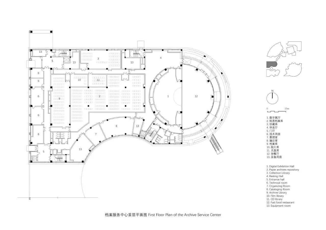 BIM Architecture | Wuhan Dongxihu Cultural Center/China Academy of Engineering Large Equipment Studio