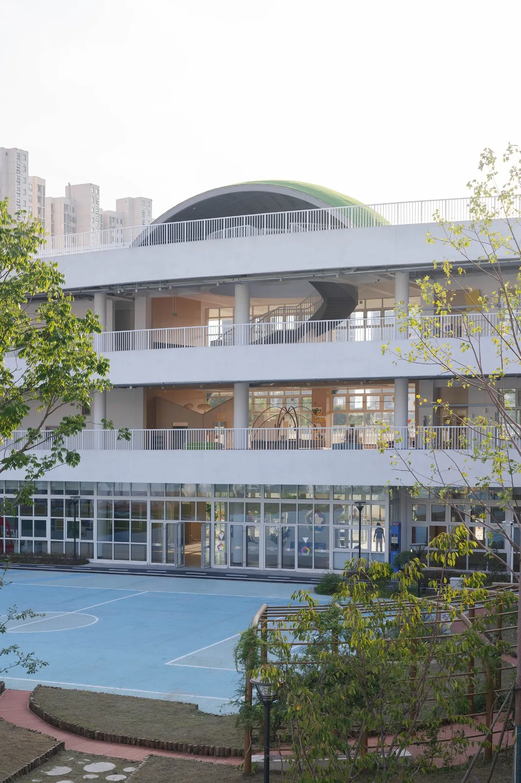 BIM Architecture | Wuxi Huaxing Kindergarten/Yuan Xiuwan Architecture Firm