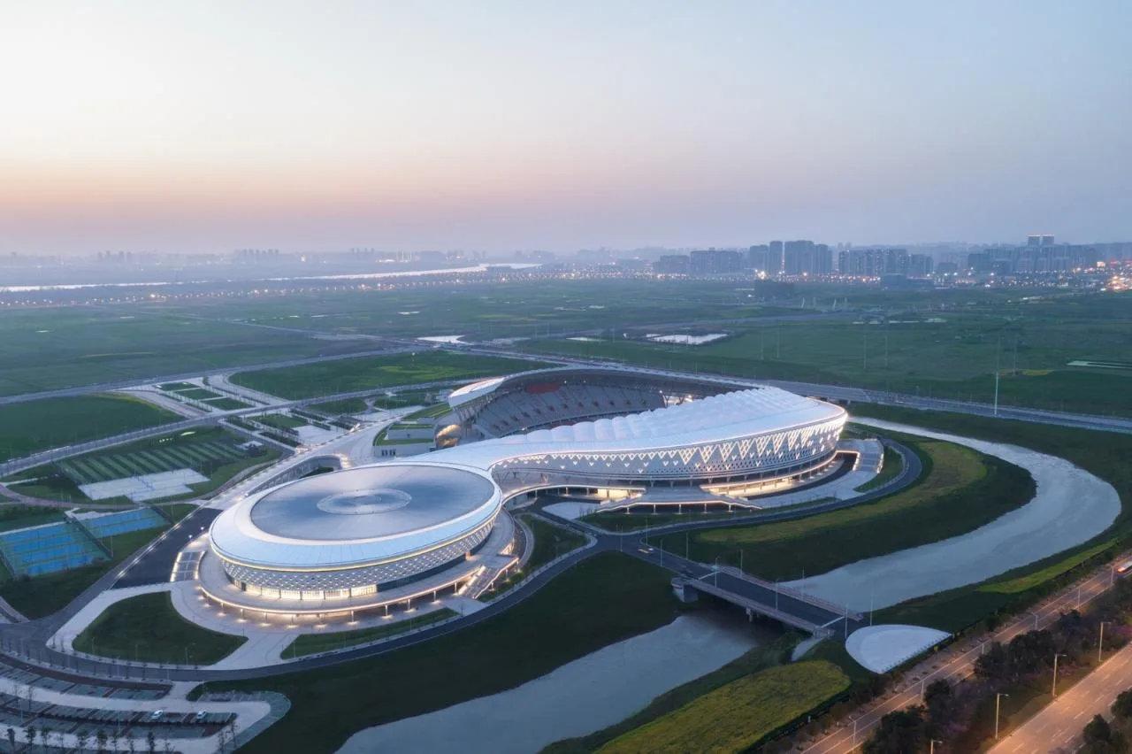BIM Architecture | Xiangyang National Sports Center/Ink Ruler Studio of Central South Construction Institute