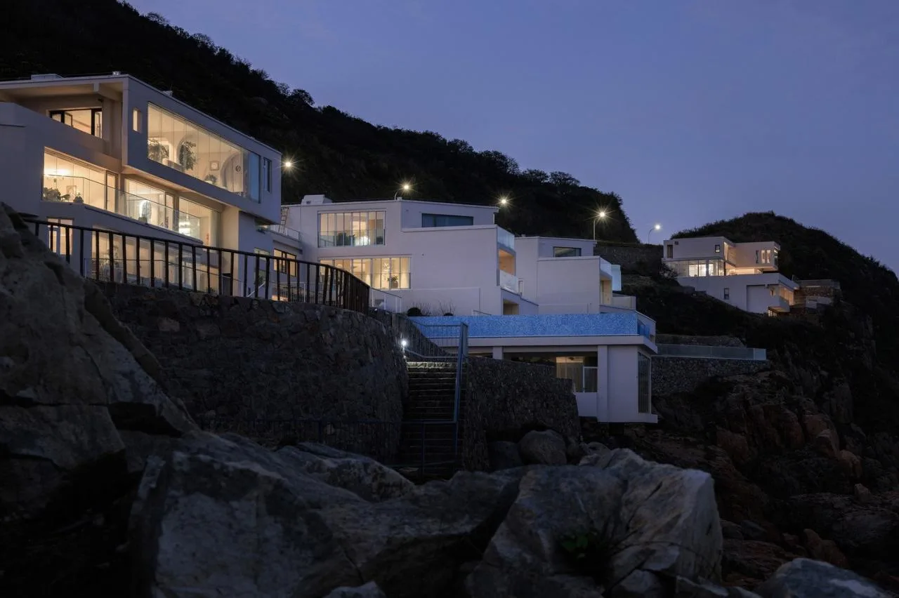 BIM Architecture | Shengsi Xihui Cliff Hotel/Yifeng Architecture