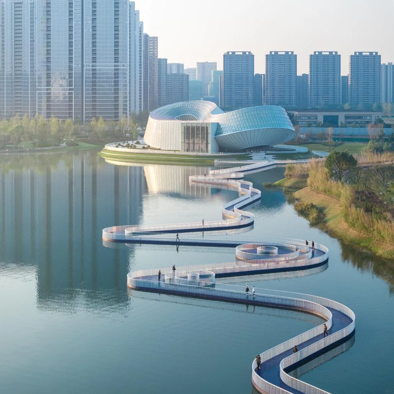 BIM Architecture | Hangzhou Yuhu Art Museum/Aedas