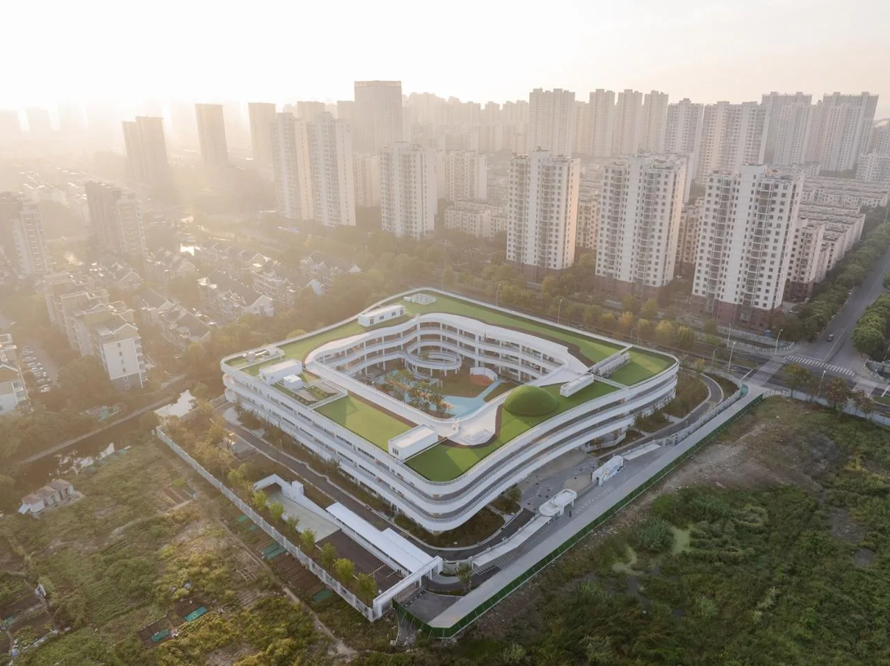 BIM Architecture | Wuxi Huaxing Kindergarten/Yuan Xiuwan Architecture Firm