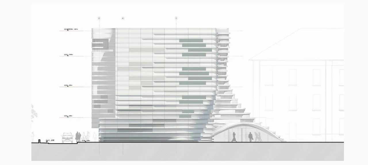 BIM Architecture | Glacier Campus: Valleda Osta University New Campus/MCA Architecture Firm