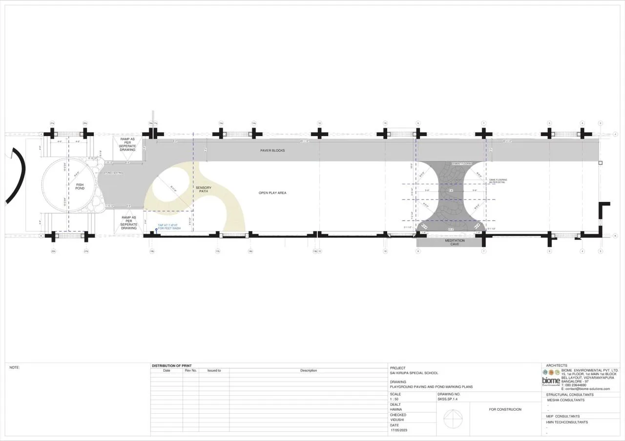 BIM Architecture | Sai Kirupa Special School/Biome Environmental Solutions