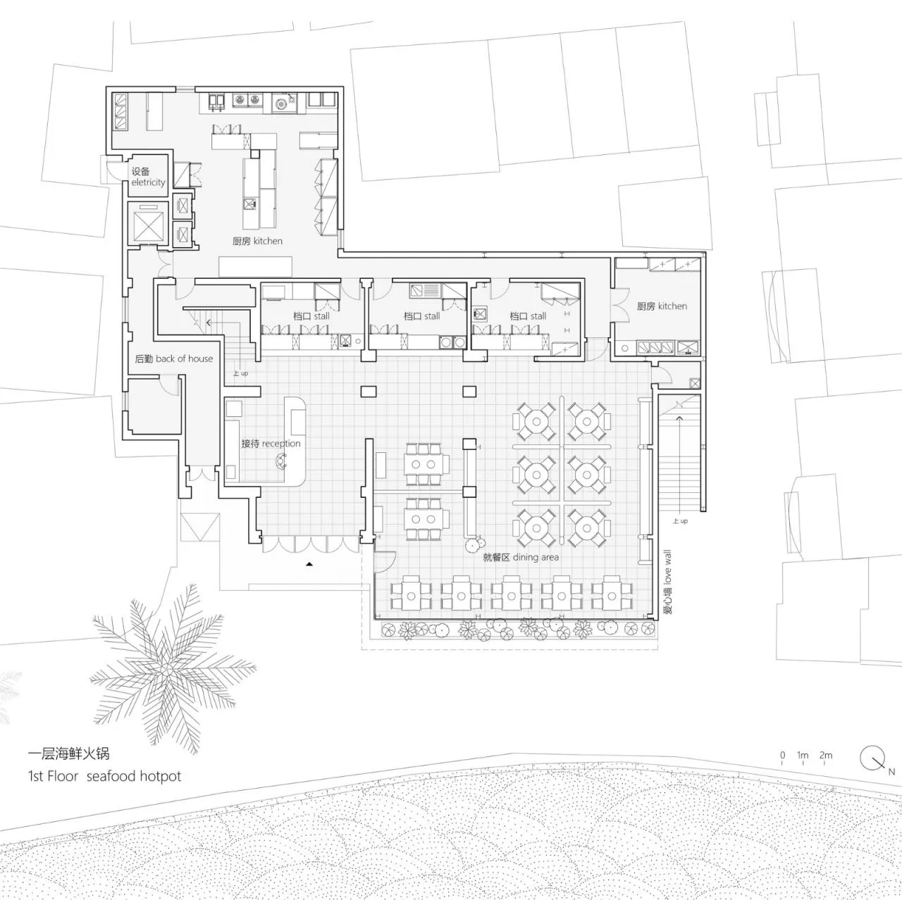 BIM Architecture | Sanya West Island Self built Commercial Renovation/Stacked Building