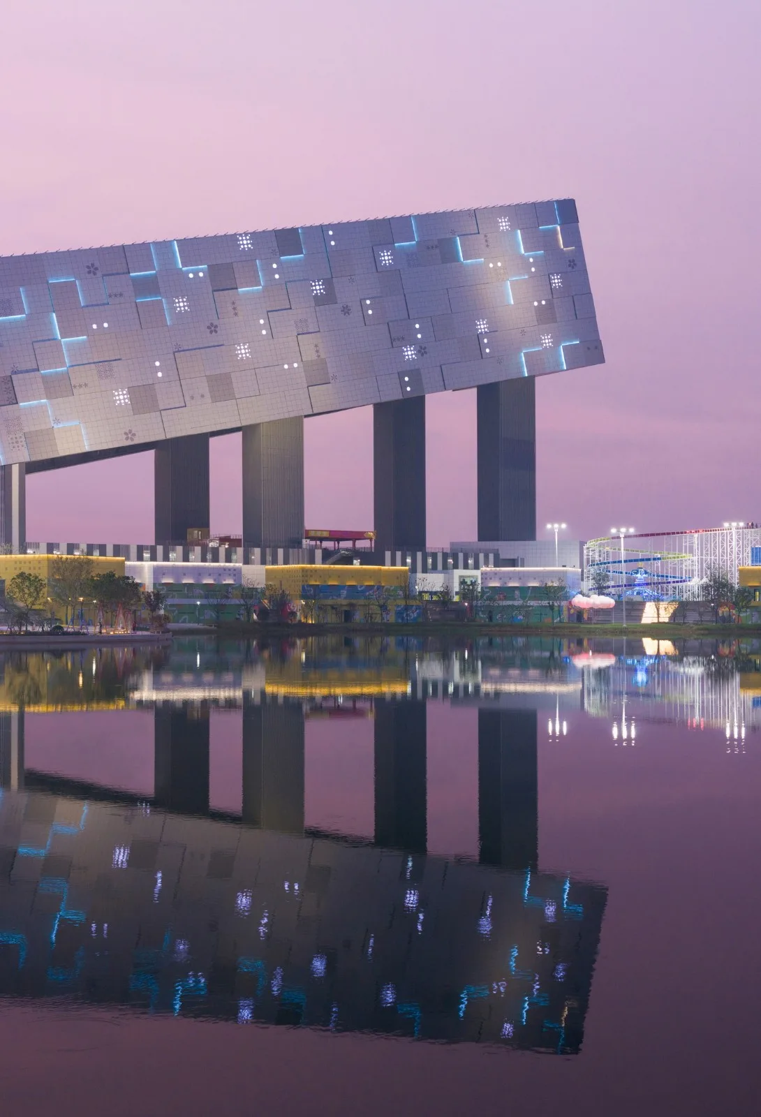 BIM Architecture | Wuhan Ganlu Mountain International Ski Resort/CLOU Ke Road Architecture