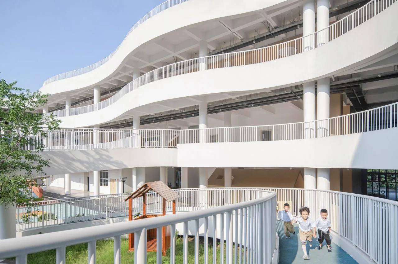 BIM Architecture | Wuxi Huaxing Kindergarten/Yuan Xiuwan Architecture Firm