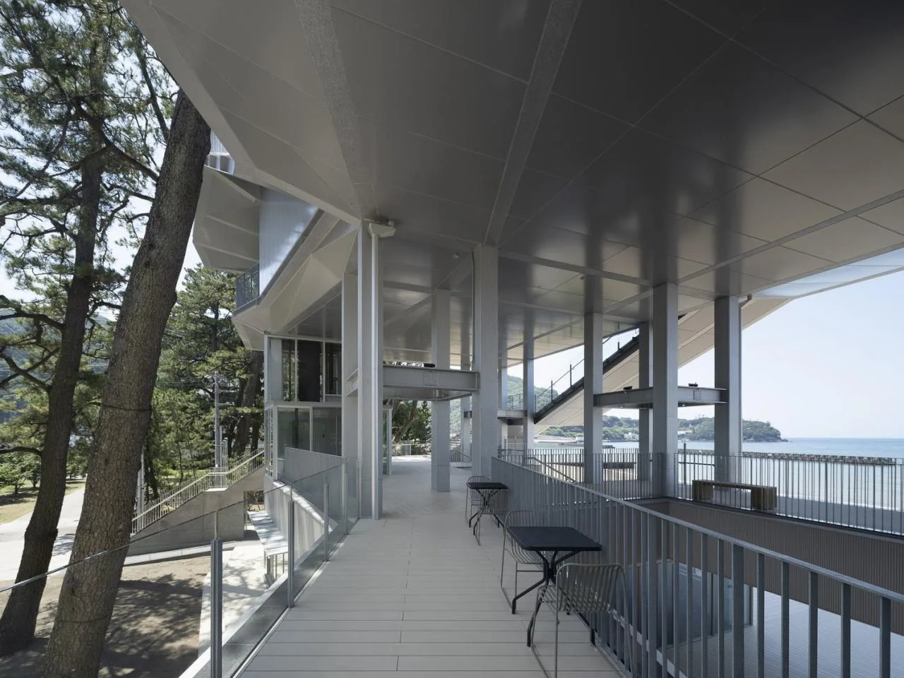 BIM Architecture | Tsunami Evacuation Complex: Toi Orange Terrace/Imai Laboratory, University of Tokyo IIS+Nippon Urban Space Co., Ltd