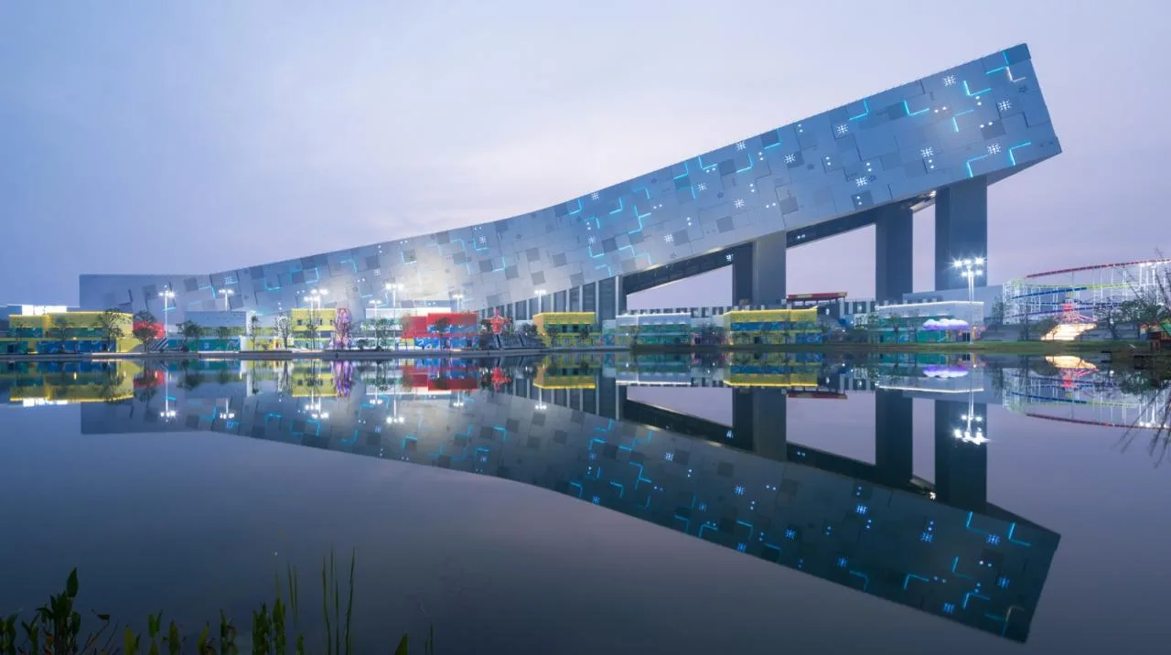 BIM Architecture | Wuhan Ganlu Mountain International Ski Resort/CLOU Ke Road Architecture